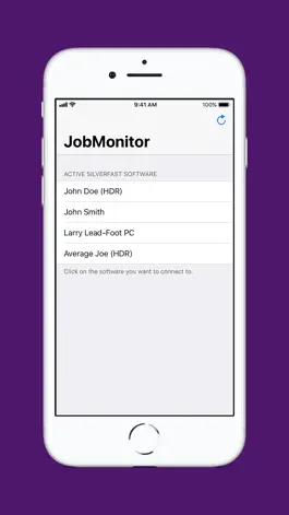 Game screenshot SilverFast JobMonitor apk