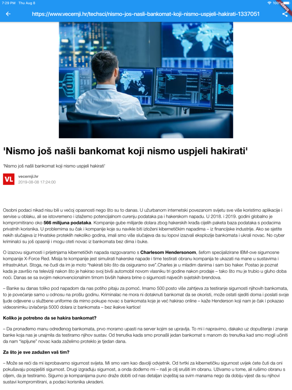 Screenshot #6 pour Novine HR