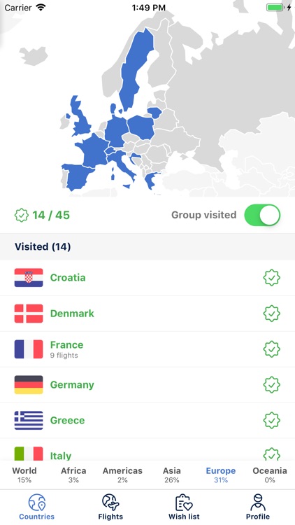 Travlr - Your travel list