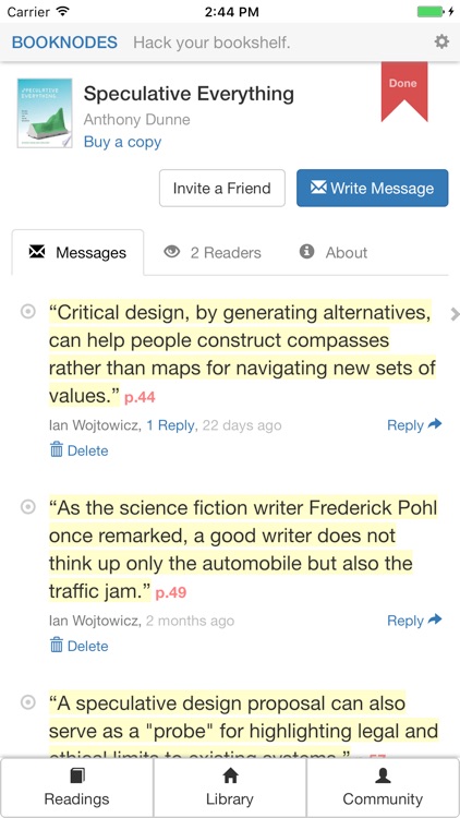 Booknodes - Simple Book Club