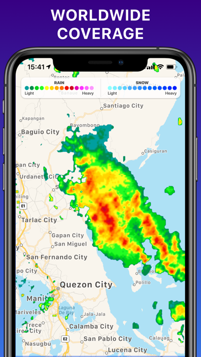 RAIN RADAR - Live Weather Maps Screenshot