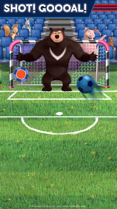 Masha and the Bear Soccer Game screenshot 5