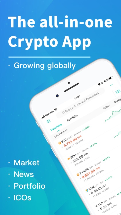 CoinView: Bitcoin Altcoin App screenshot-0