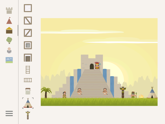 Castle Blocks iPad app afbeelding 6