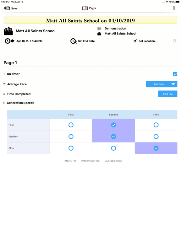 App screenshot