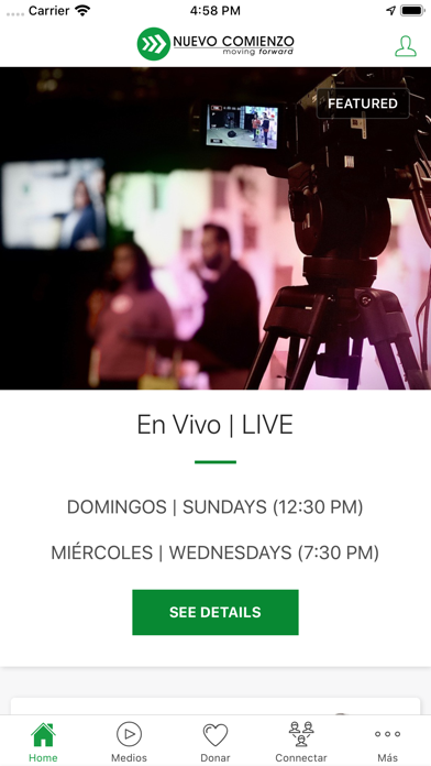 Screenshot #1 pour Nuevo Comienzo