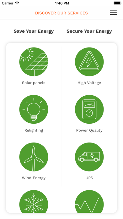 Luminus Energy Management Screenshot