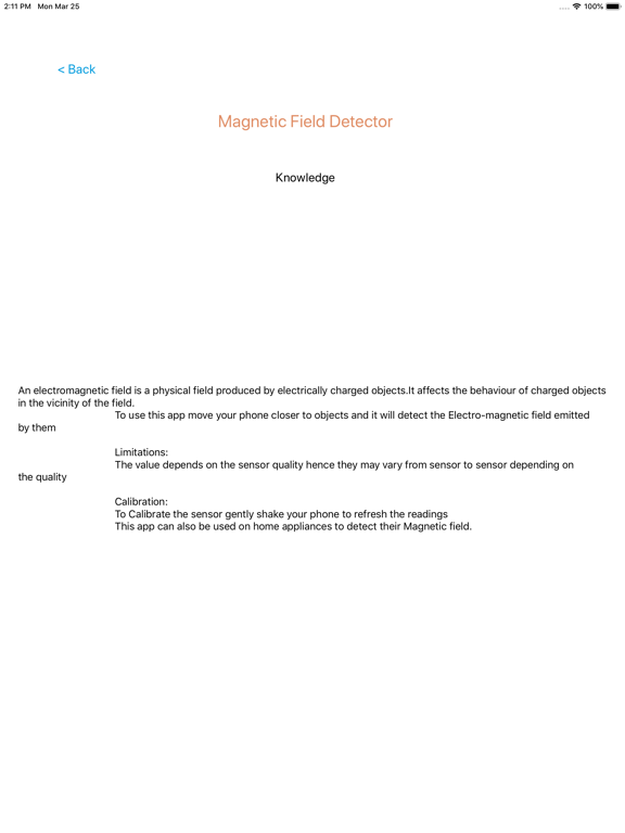 Screenshot #5 pour Magnetometer Pro