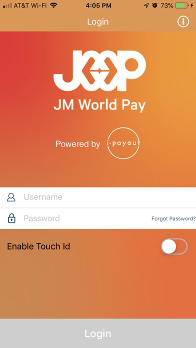 Screenshot #1 pour JM World Pay