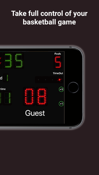 Scoreboard Basket screenshot 2