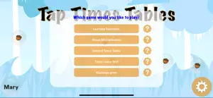 Tap Times Tables screenshot #2 for iPhone