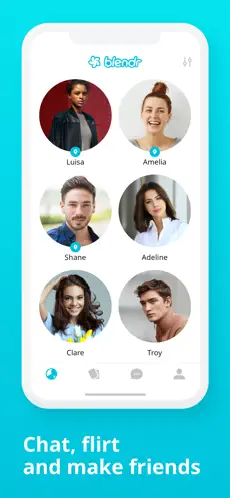 Screenshot 3 Blendr - Chat, Flirt & Meet iphone