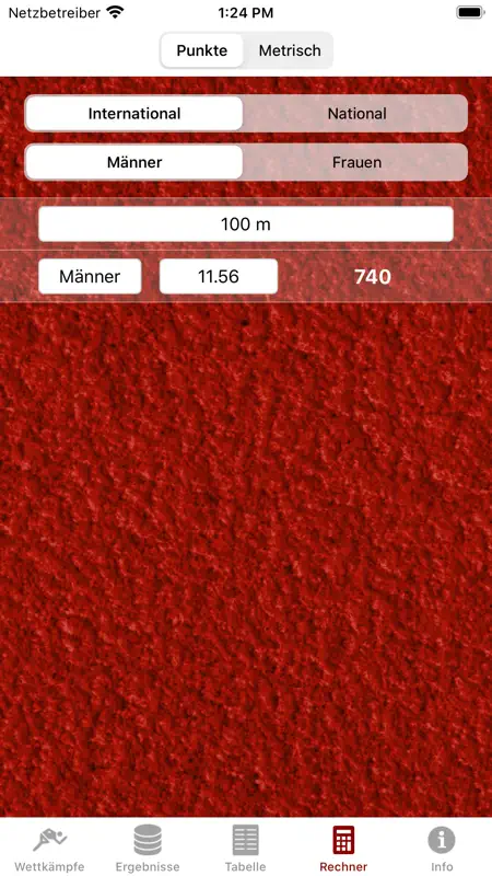 Mehrkampfrechner screenshot 5 of 5