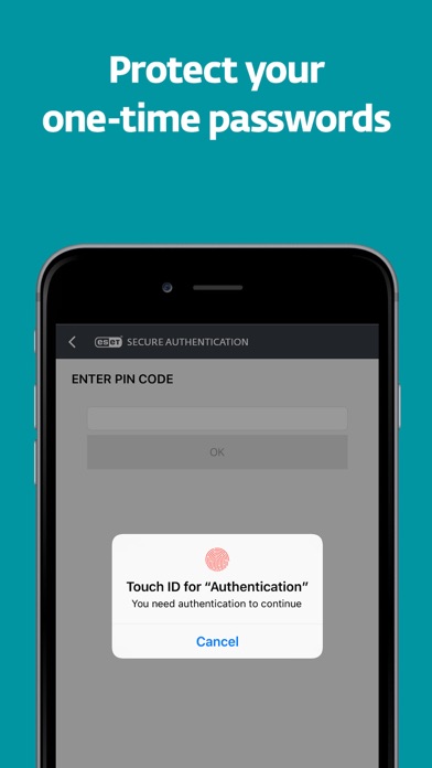 ESET Secure Authentication Screenshot