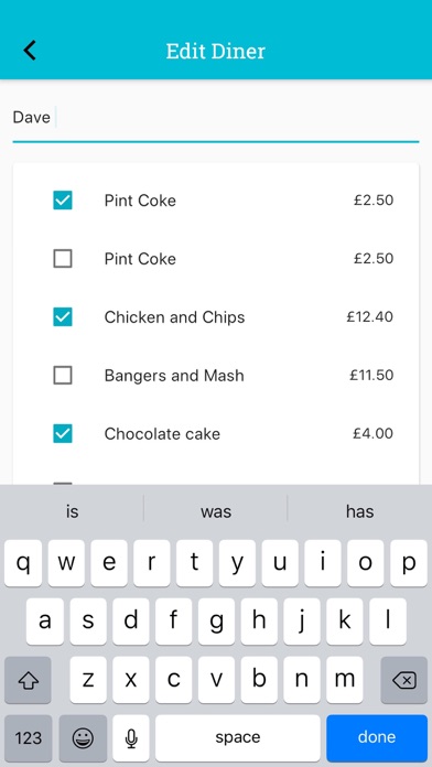 Billy - split your bill easily Screenshot 3 - AppWisp.com Billy - split your bill easily Screenshot 3 - AppWisp.com