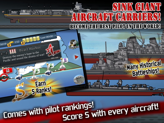 Zero Fighter Strikes Back iPad screenshot 5 - Games app