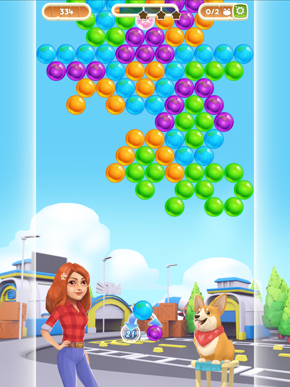 Screenshot #4 pour Bubble Shooter Magic Farm