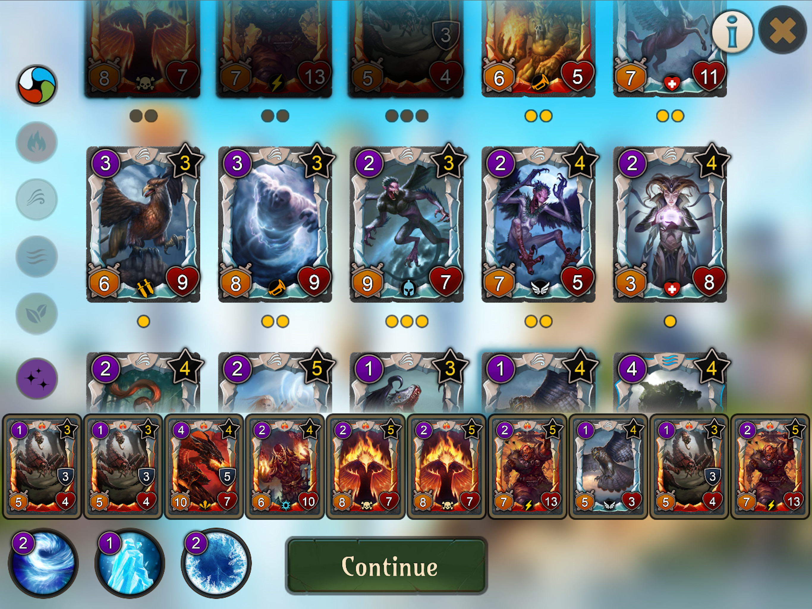 Elemancer - Legend of Cards screenshot 12
