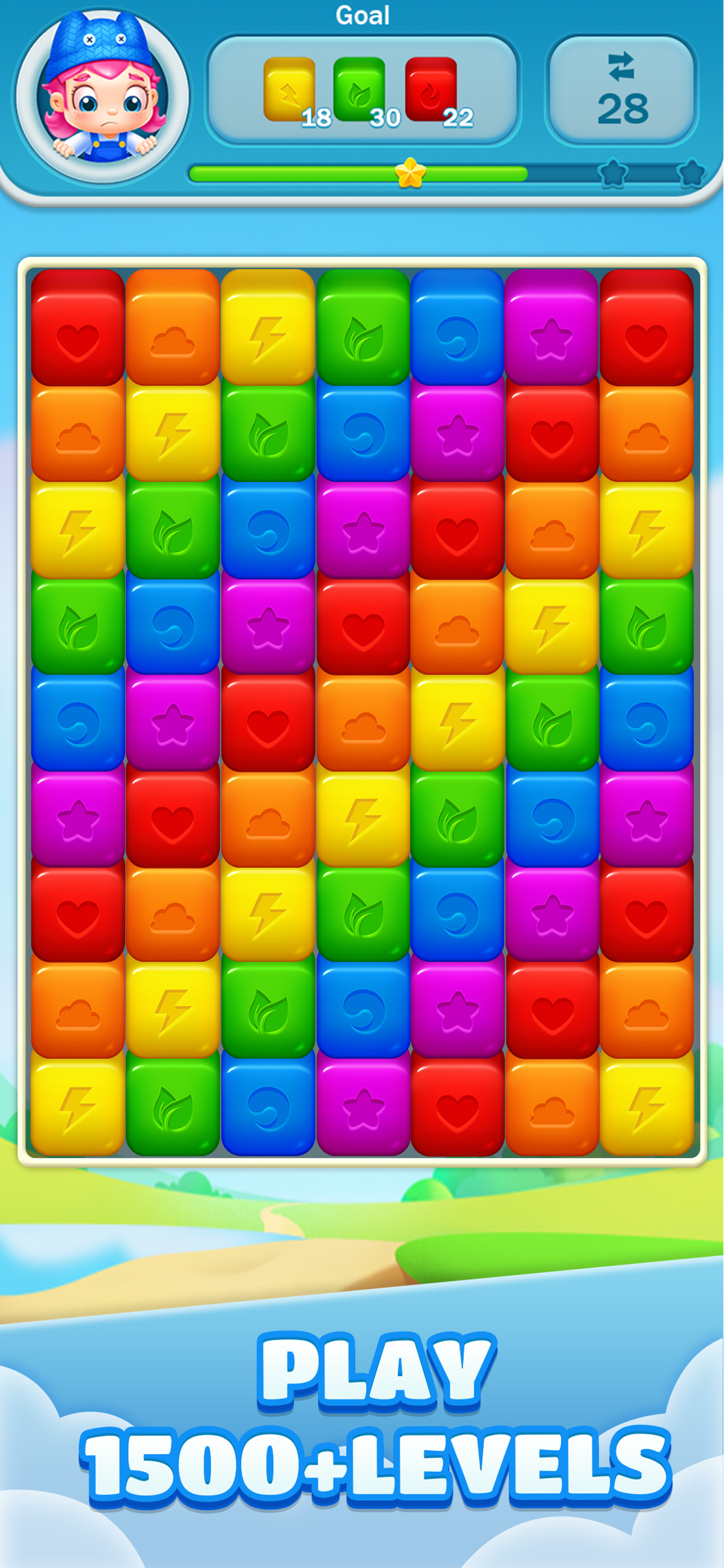 Toy Cubes Pop:Blast Cubes