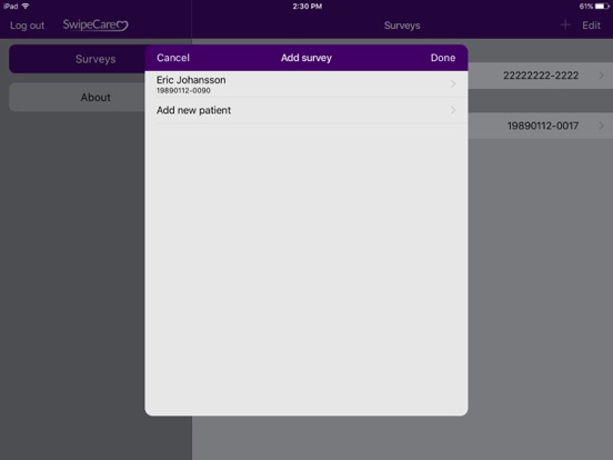 Screenshot #5 pour SwipeCare