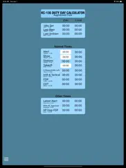 kc-135 duty day calc ipad images 2