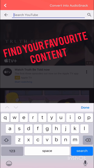 AudioSnack iPhone screenshot 2 - Entertainment app