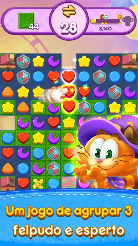 Magic Cat Match: Swipe & Blast