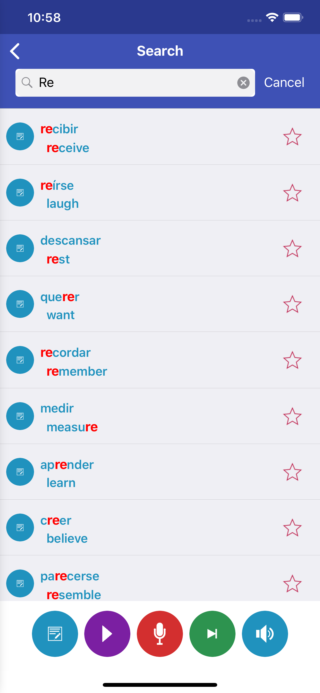 Learn Spanish Language Daily screenshot 4