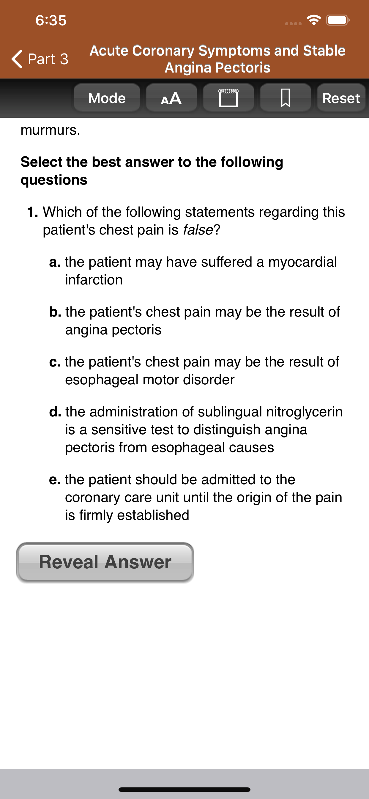 Swanson's Family Med Review 7E screenshot 3