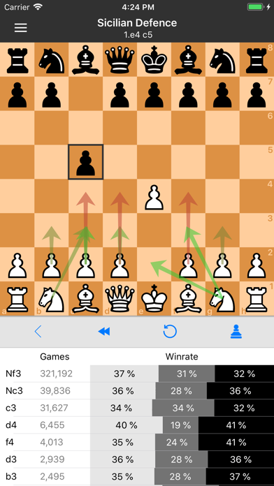 Chess Openings Explorer Pro Screenshot