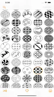 tangle patterns mega pack iphone screenshot 1