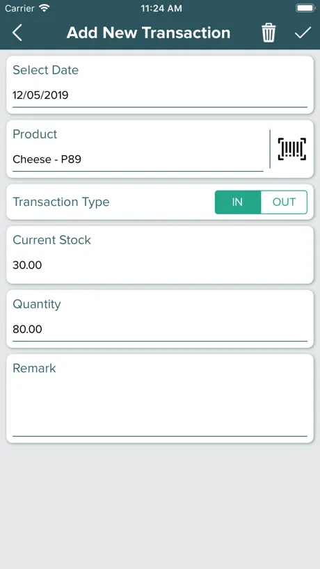 Simple Stock Manager