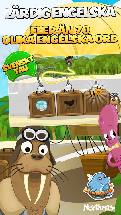 Lär dig engelska med Miniklubb