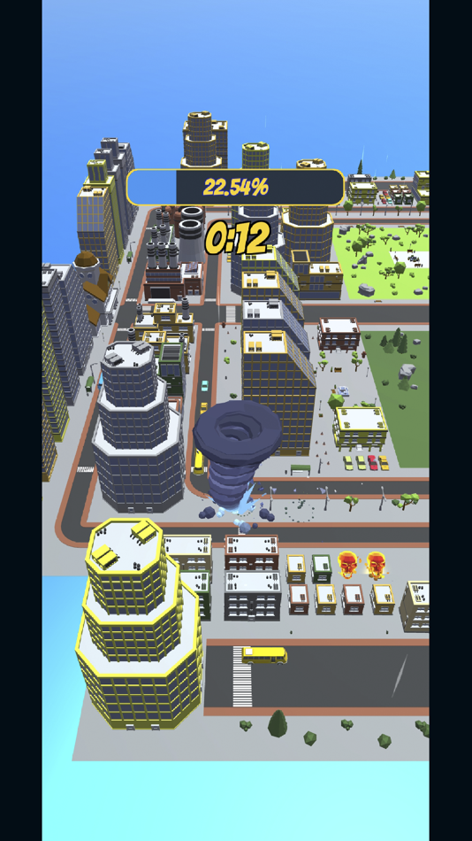 #7. Tornado.io! - The Game 3D (iOS) 由: Joao Milone