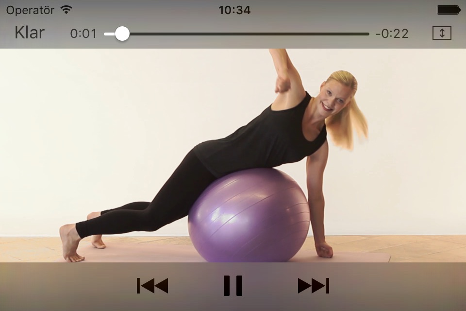 Training ball & exercise band screenshot 4