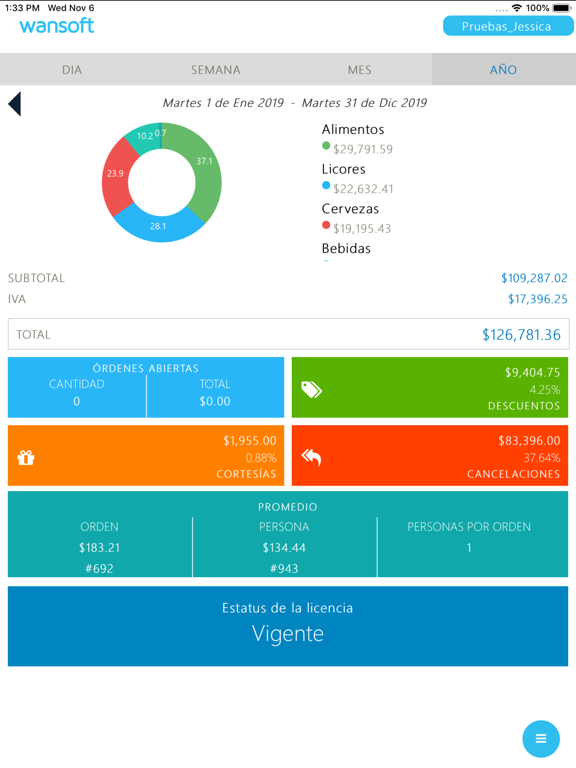 Screenshot #4 pour Wansoft Reporteador