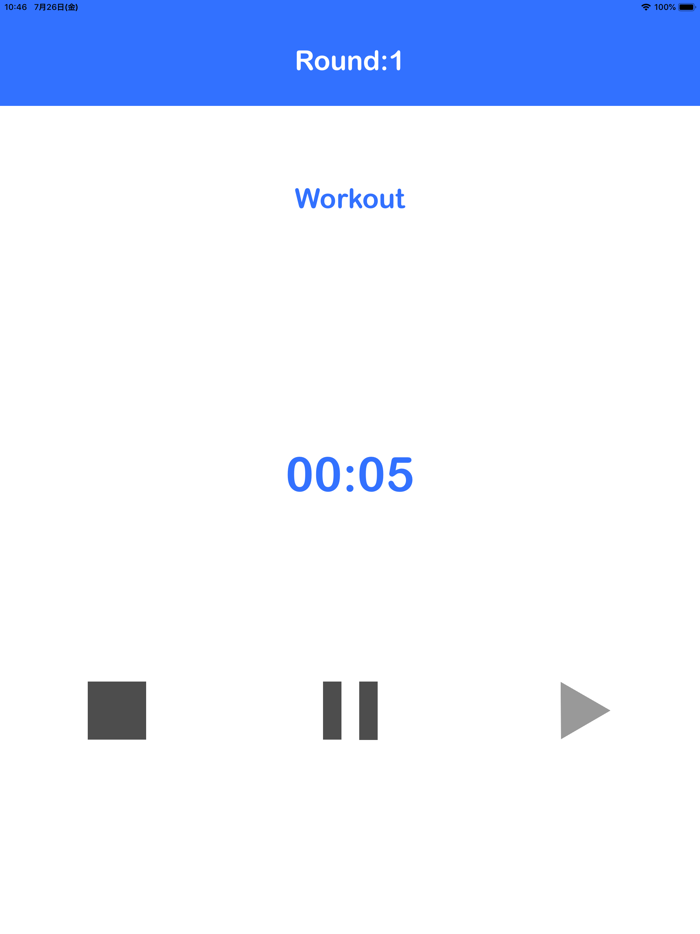 インターバルタイマーfotトレーニング