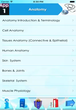 Game screenshot Anatomy & Physiology 4Apps In1 hack