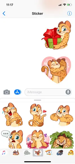 Game screenshot Tiger Funny Emoji Stickers apk