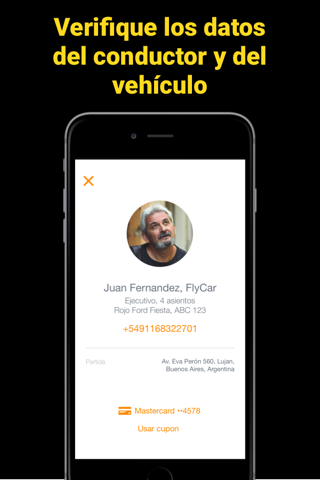 FlyCar: taxi en Buenos Aires screenshot 3