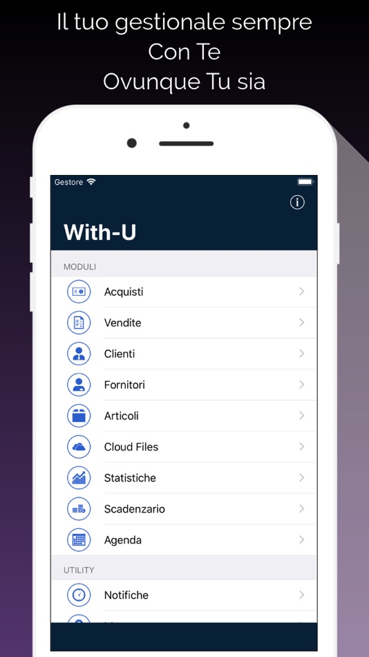 #1. With-U (iOS) 由: Itacom s.r.l.