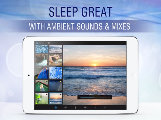 Sleep Sounds by Sleep Pillow iPad app afbeelding 1