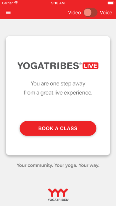 Screenshot #1 pour YogaTribes Live