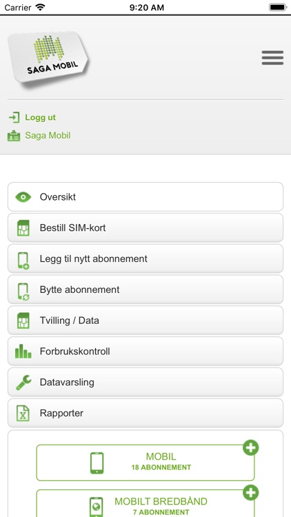 Saga Mobil Min Side By Saga Mobil As