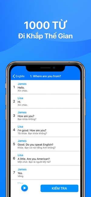 EngMe 1000 từ đi khắp thế gian