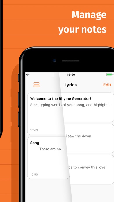 Rhyme Generator with AI screenshot 3