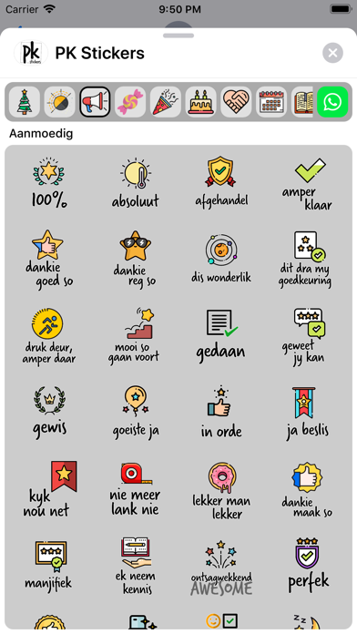 PK Stickers Screenshot