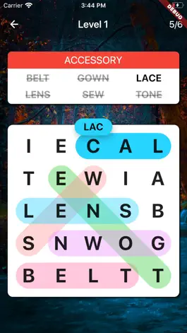Game screenshot WordSearch: Word Search Game mod apk