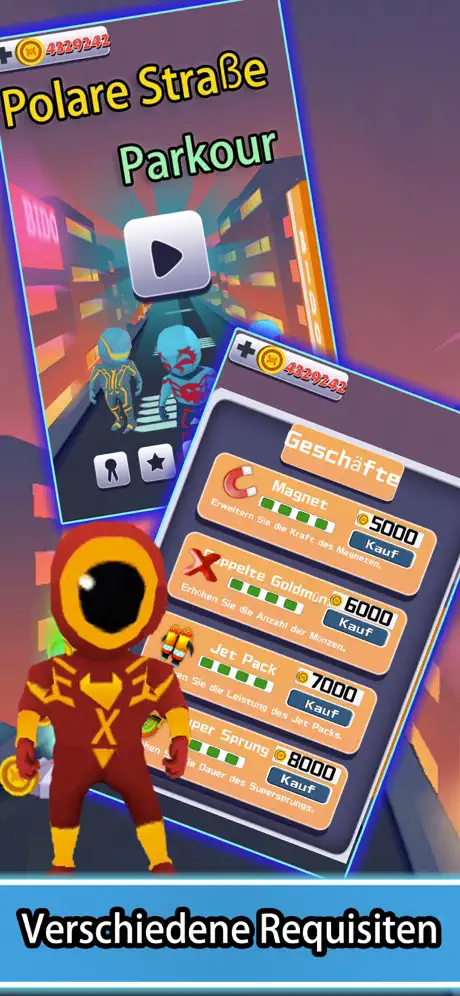 Extreme Parkour-Monster flieh