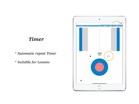 Metronome Lite - Simple App iPad screenshot 4 - Music app